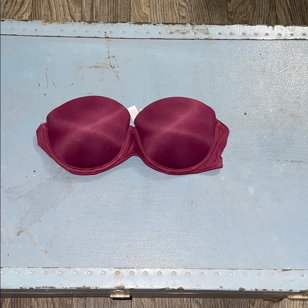 VS Pink Strapless Push Up